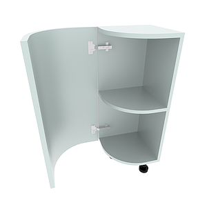 300, Curved Base Unit Lh Open, 720H X 300W X300D-U-KNCE